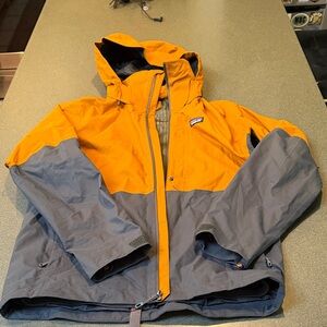 Patagonia Orange and Black Jacket